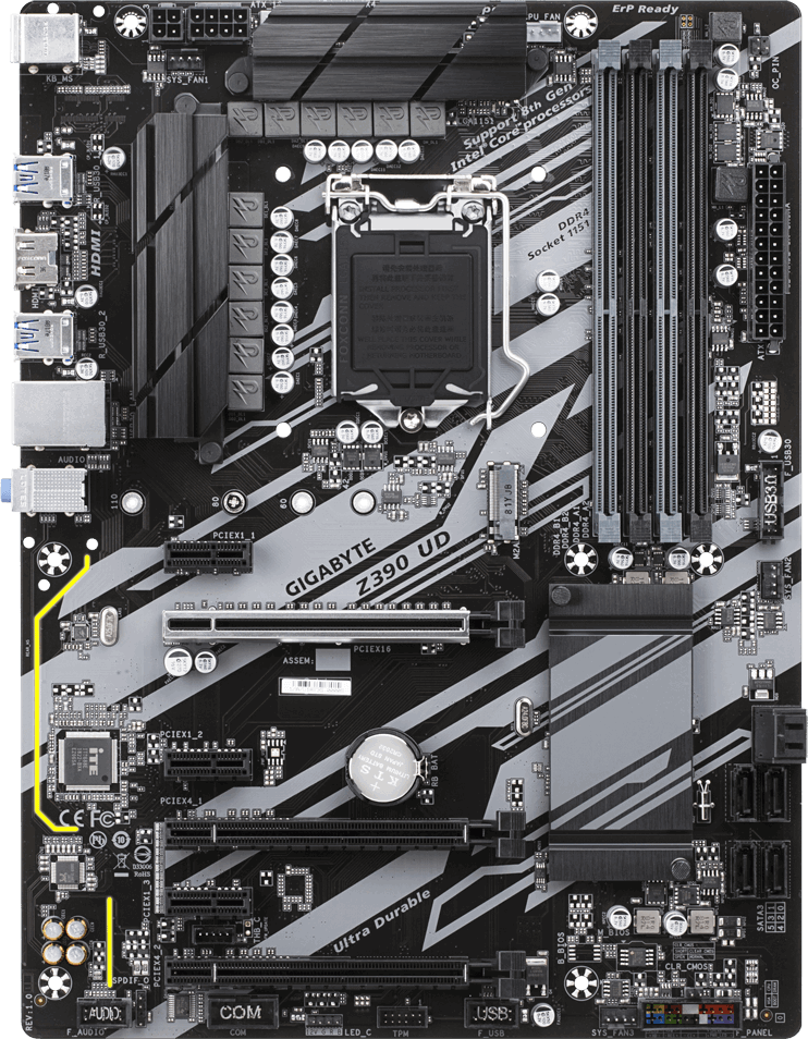 Разгон 8700k на gigabyte z390